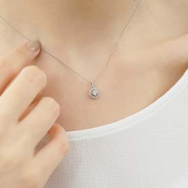 0,30 ct Pırlanta Fantazi Kolye