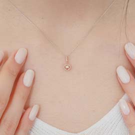 0,13 ct Pırlanta Fantazi Kolye