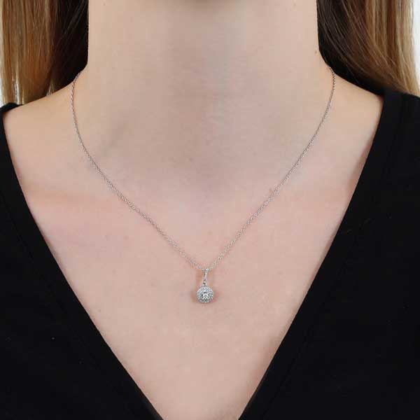 0,18 ct Pırlanta Fantazi Kolye