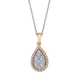 0,31 ct Pırlanta Violette Kolye