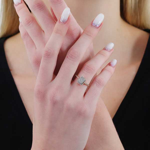 0,24 ct Pırlanta Violette Yüzük