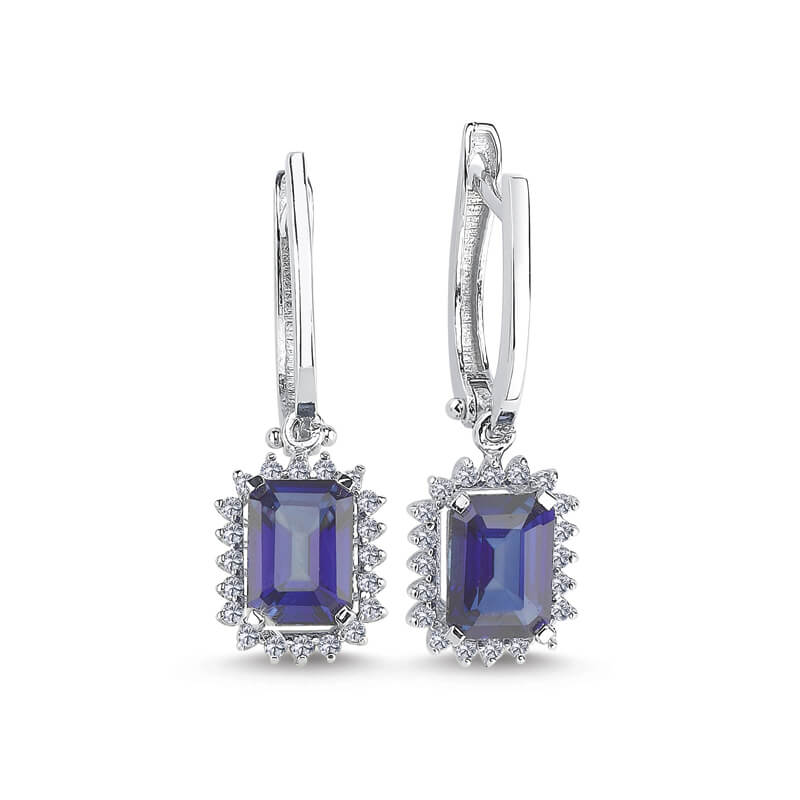 0,21 ct Pırlanta Renkli Taşlı Yüzük