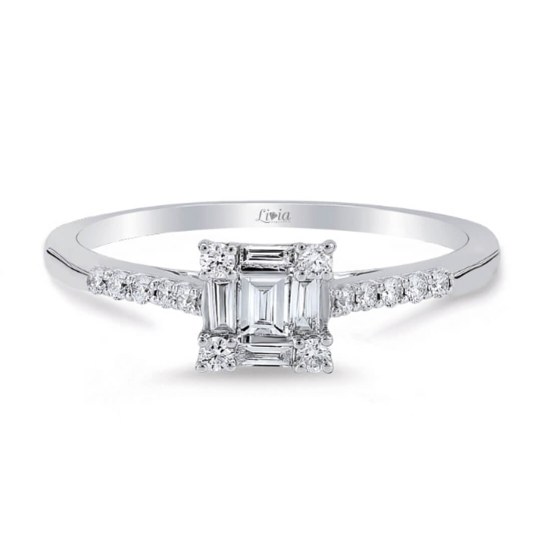 0,31 ct Pırlanta Fantazi Yüzük
