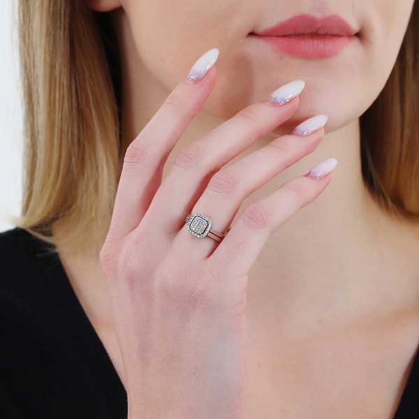 0,13 ct Pırlanta Violette Yüzük