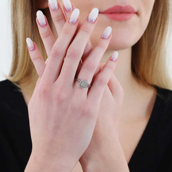 0,13 ct Pırlanta Violette Yüzük