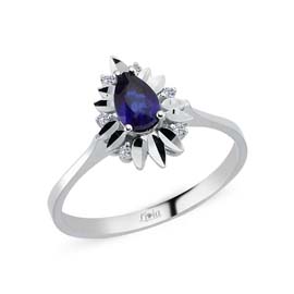 0,11 ct Pırlanta Fantazi Yüzük