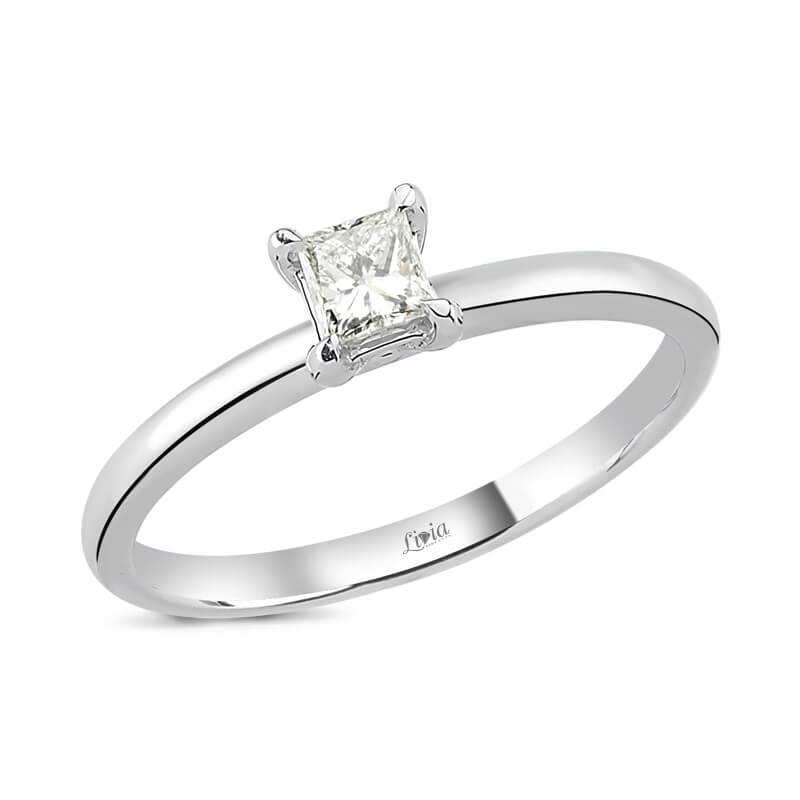 0,18 ct Pırlanta Tektaş Yüzük