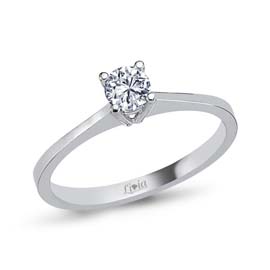 0,18 ct Pırlanta Tektaş Yüzük