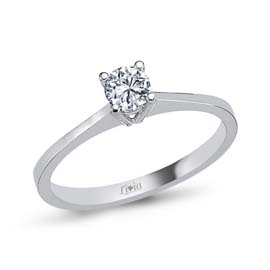 0,18 ct Pırlanta Tektaş Yüzük