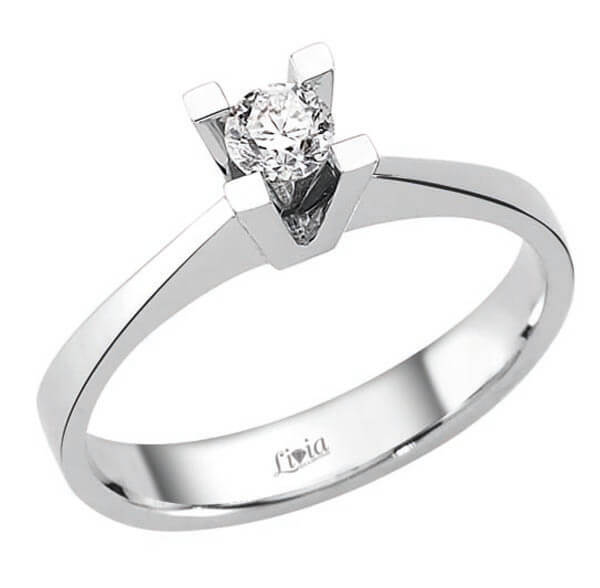 0,18 ct Pırlanta Tektaş Yüzük