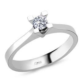 0,18 ct Pırlanta Tektaş Yüzük