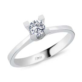 0,18 ct Pırlanta Tektaş Yüzük
