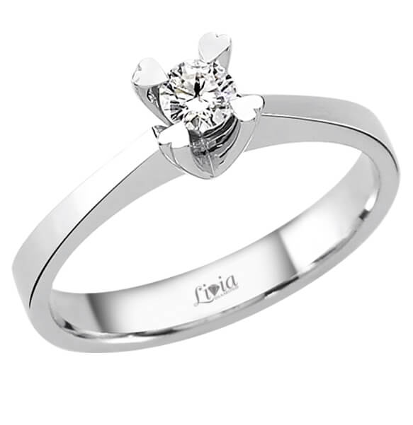 0,18 ct Pırlanta Tektaş Yüzük