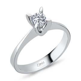 0,17 ct Pırlanta Tektaş Yüzük