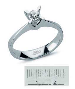 0,18 ct Pırlanta Tektaş Yüzük