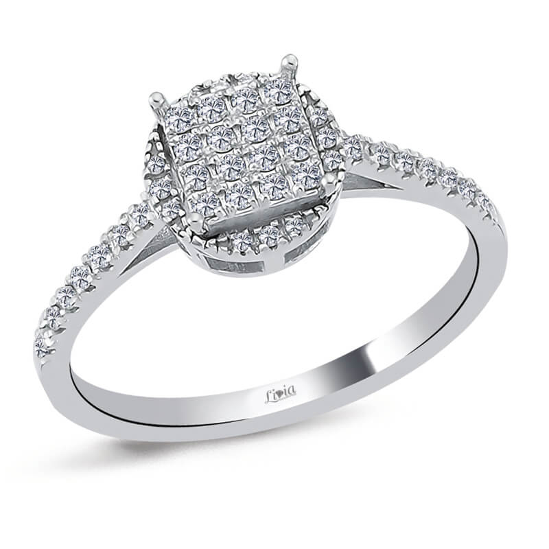 0,26 ct Pırlanta Violette Yüzük