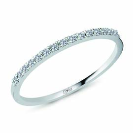 0,13 ct Pırlanta Yarım Tur Yüzük